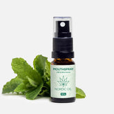 Mundspray med CBD og mynte aroma fra Nordic Oil (10%)