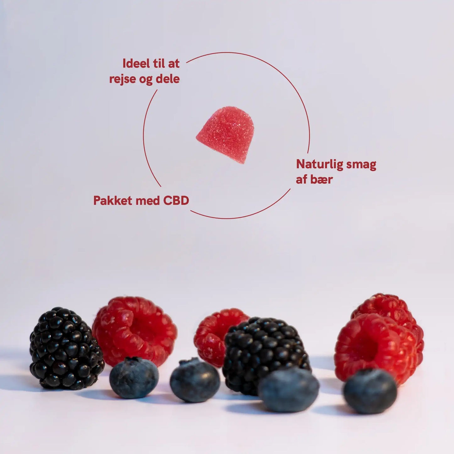 3FOR2: CBD Gummies (1500mg) Skovbær