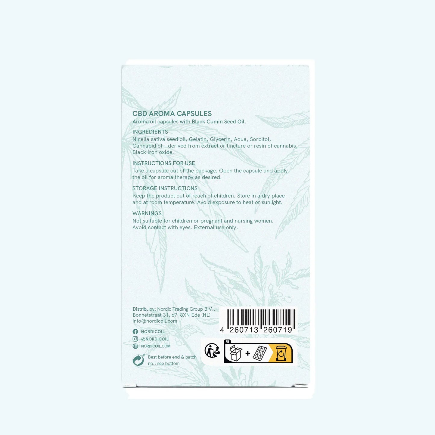 CBD Kapsler (1800 mg)