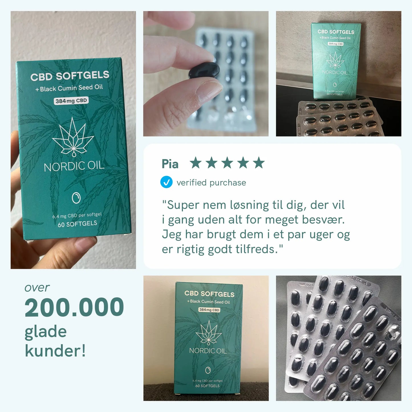 CBD Kapsler (384mg)