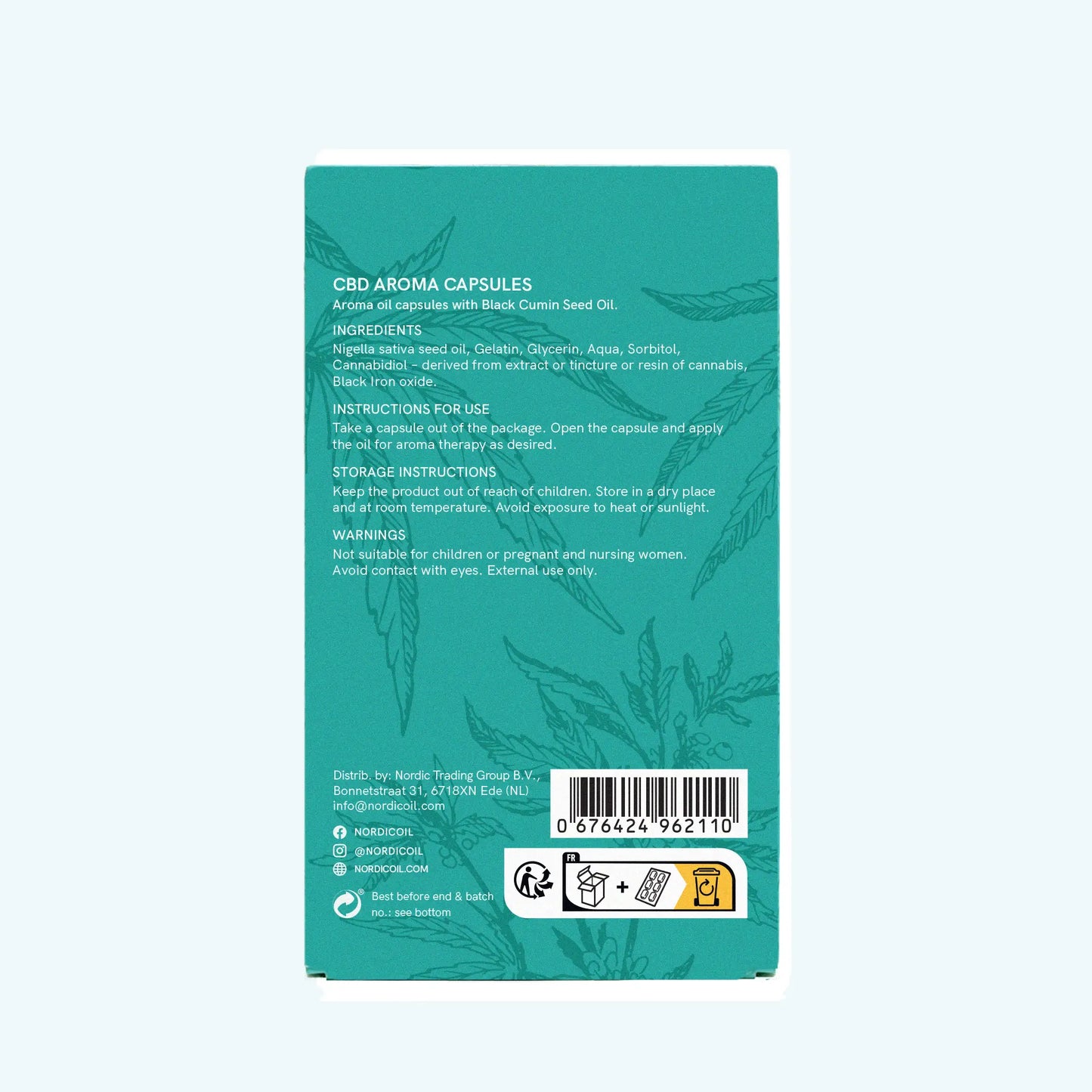 CBD Kapsler (384mg)