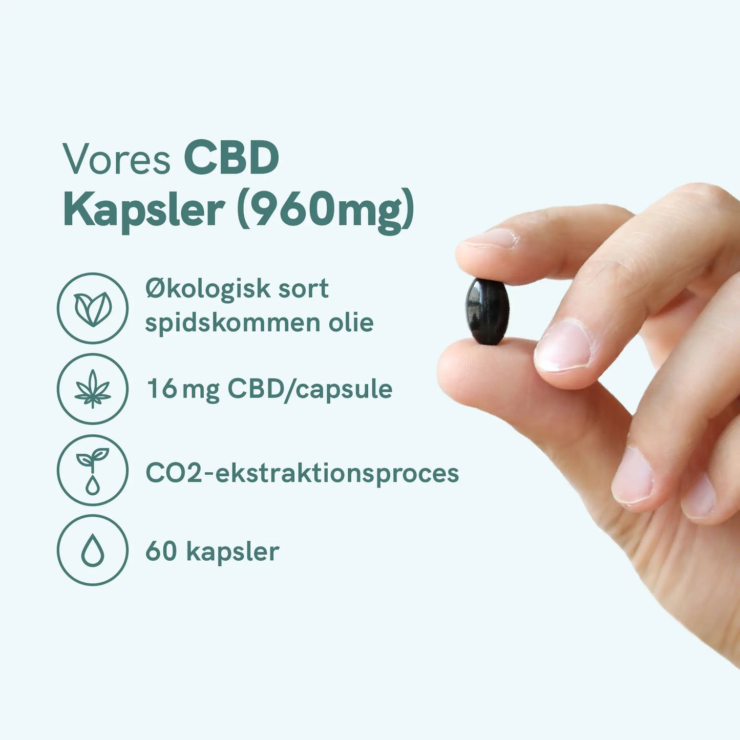 CBD Kapsler (960mg)