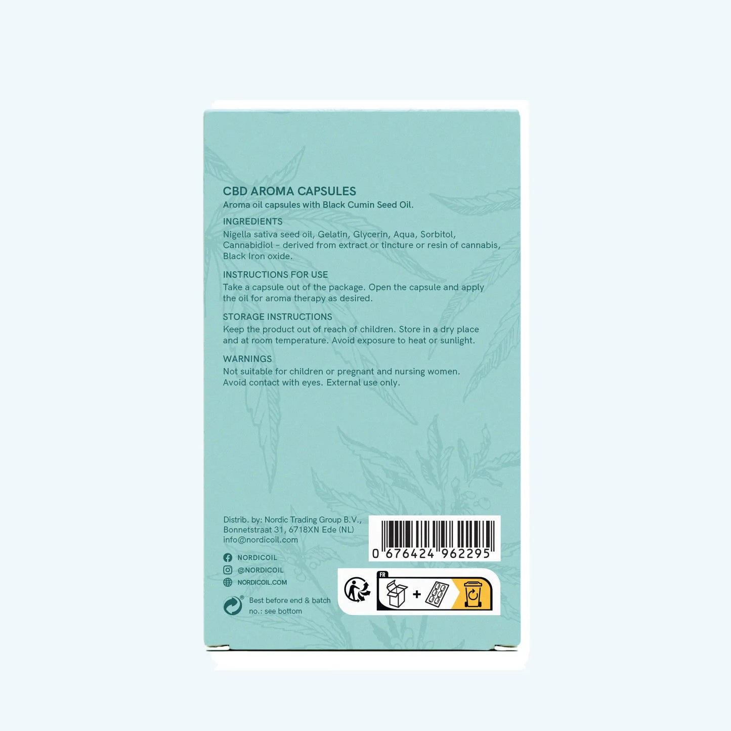 CBD Kapsler (960mg)