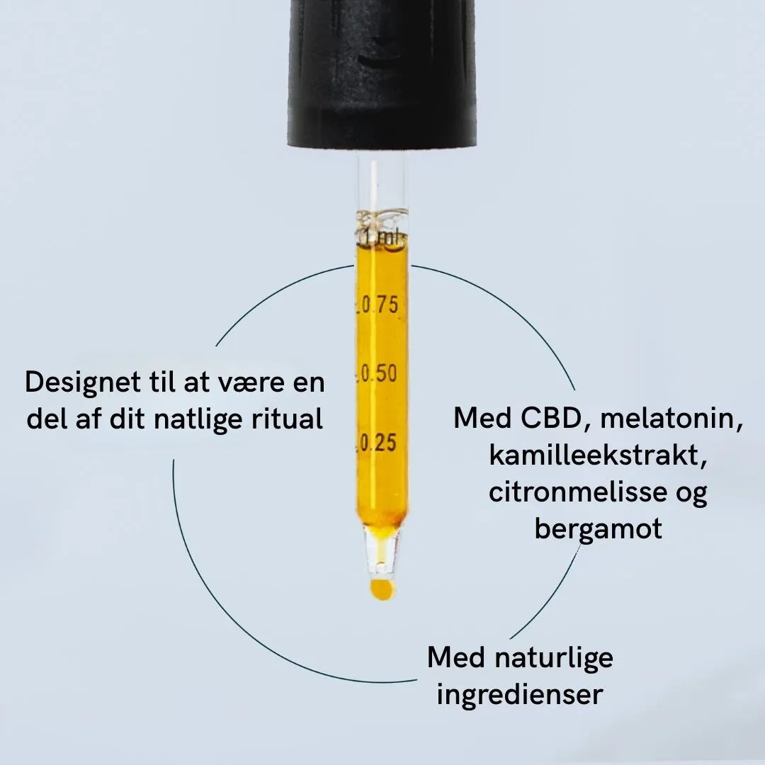 Søvn Dråber - (CBD + Melatonin) - Secret Sale