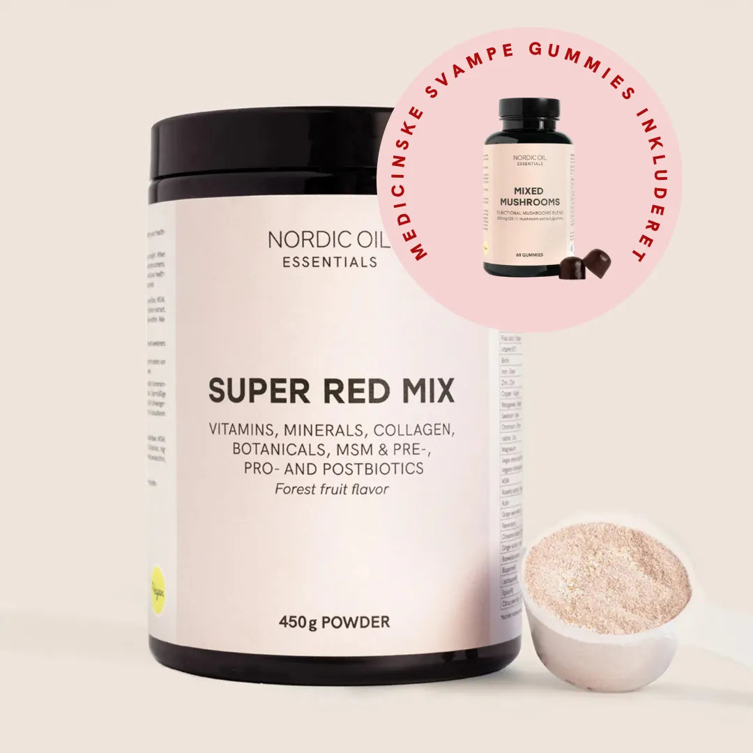 Super Red Mix + Medicinske Svampe