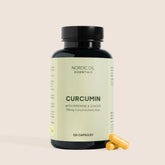 Nordic Oil Essentials Curcumin med piperin og ingefær – 120 kapsler