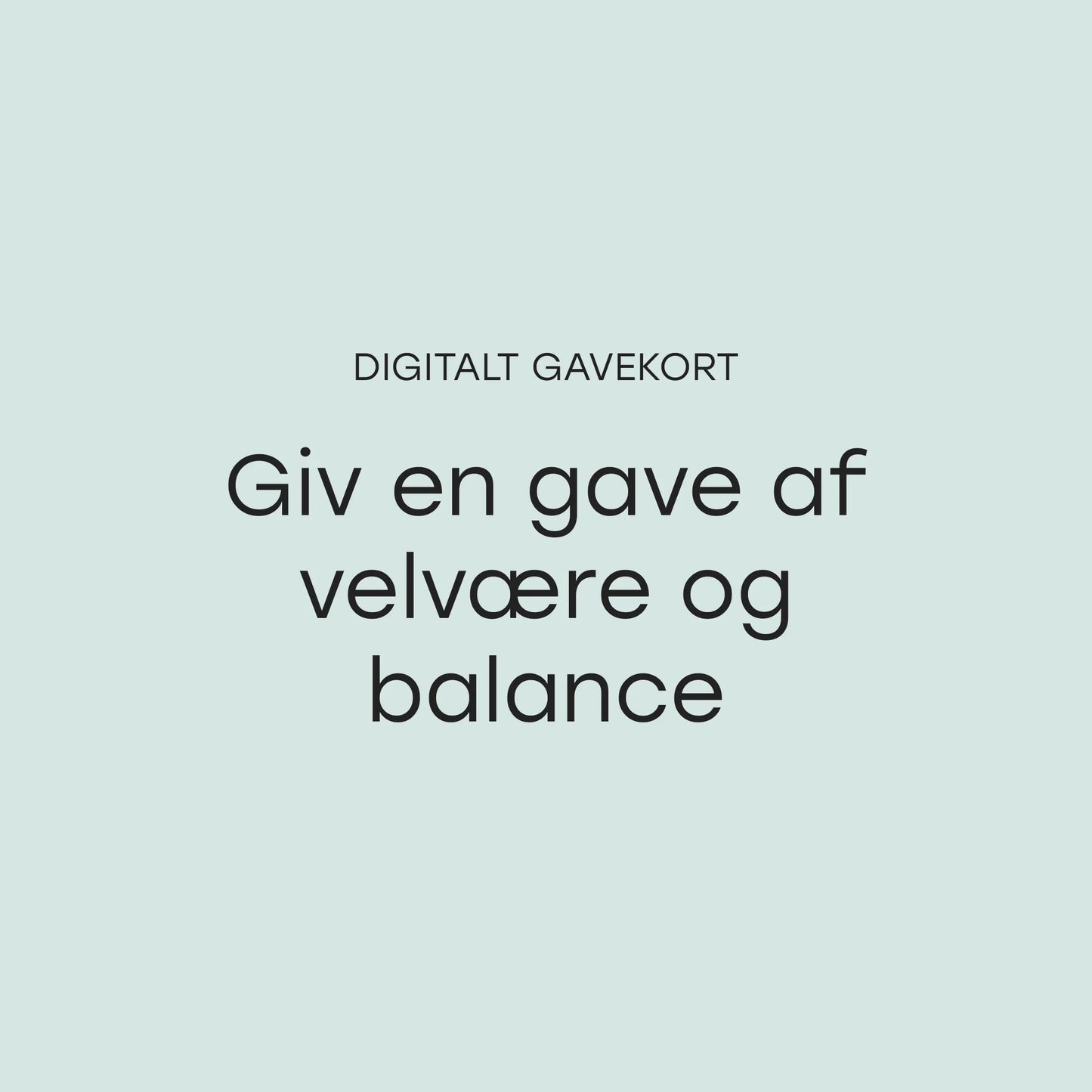 Nordic Oil Gavekort