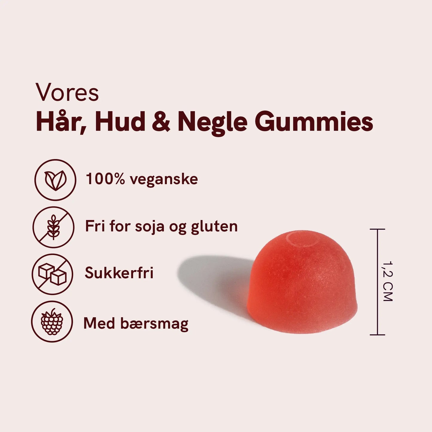 Hud, Hår og Negle Gummies