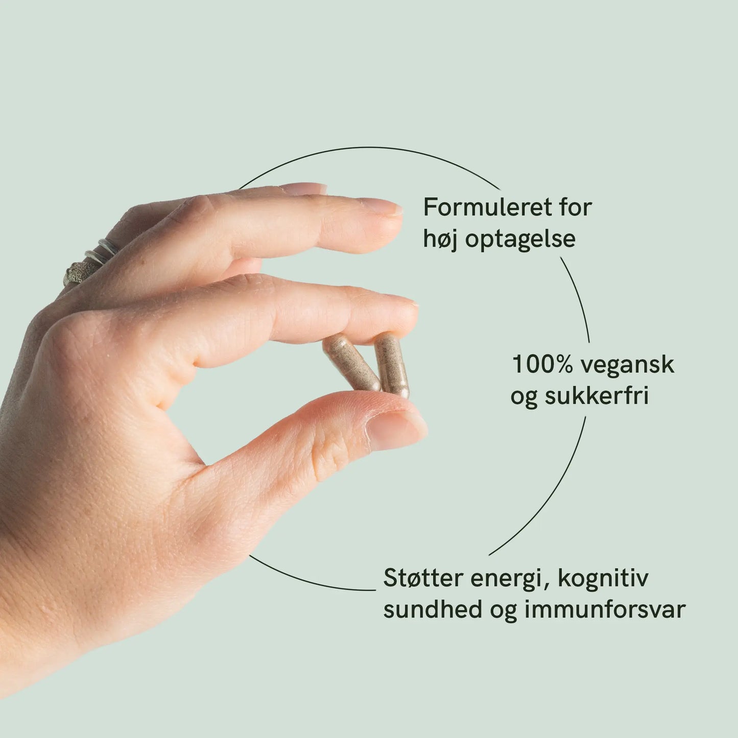Jern- og C-vitamin-kapsler
