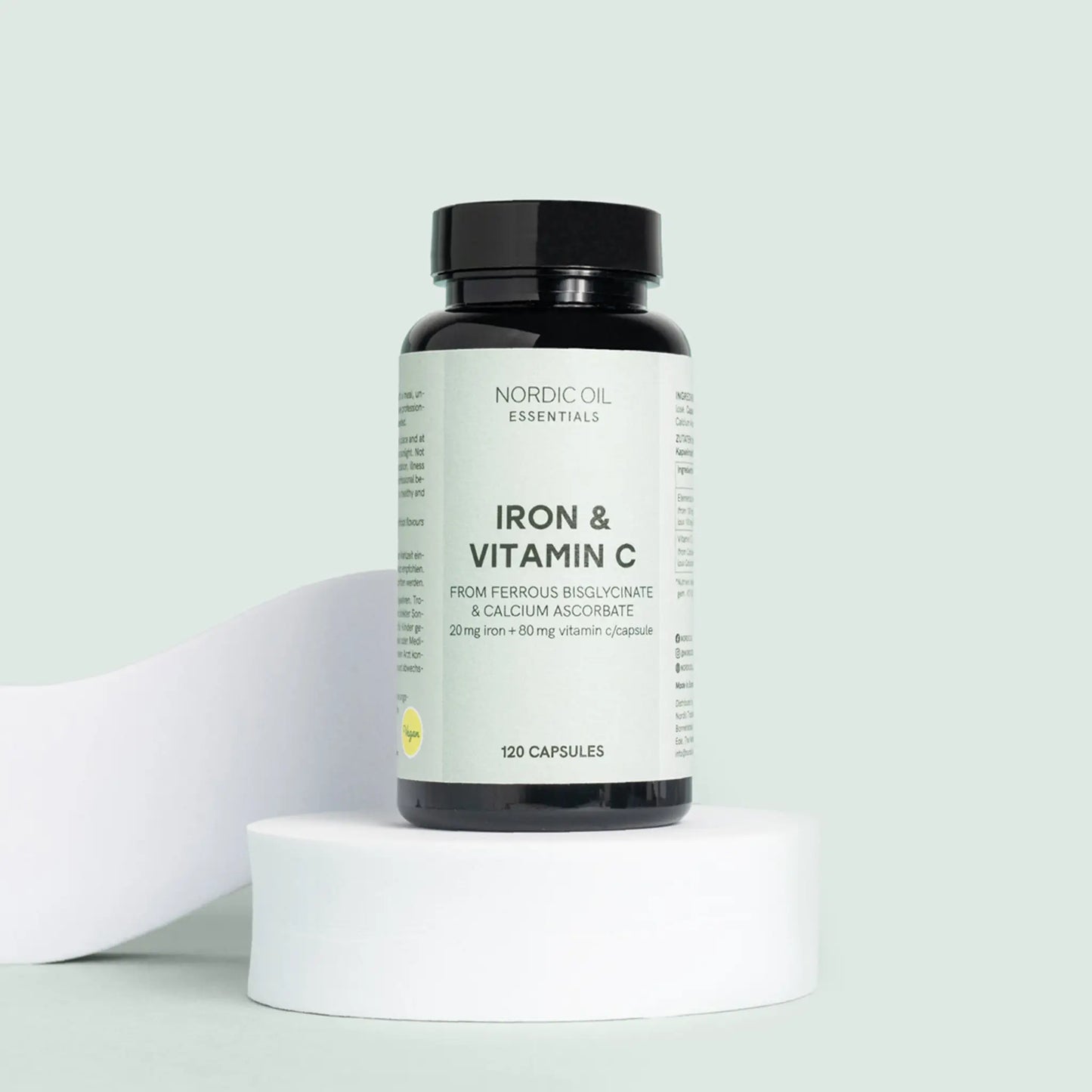Jern- og C-vitamin-kapsler