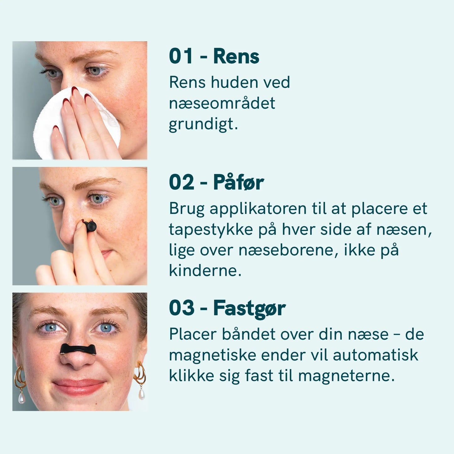 Magnetisk næsestrips