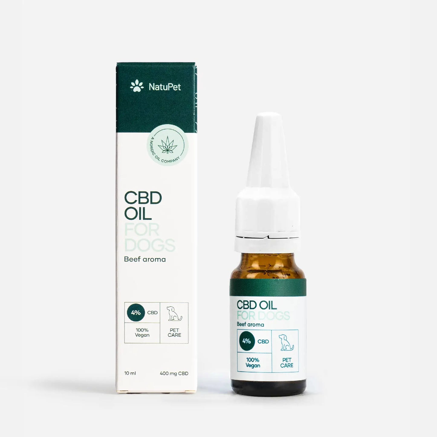 3FOR2: CBD Olie til Hunde - Okse (4%)
