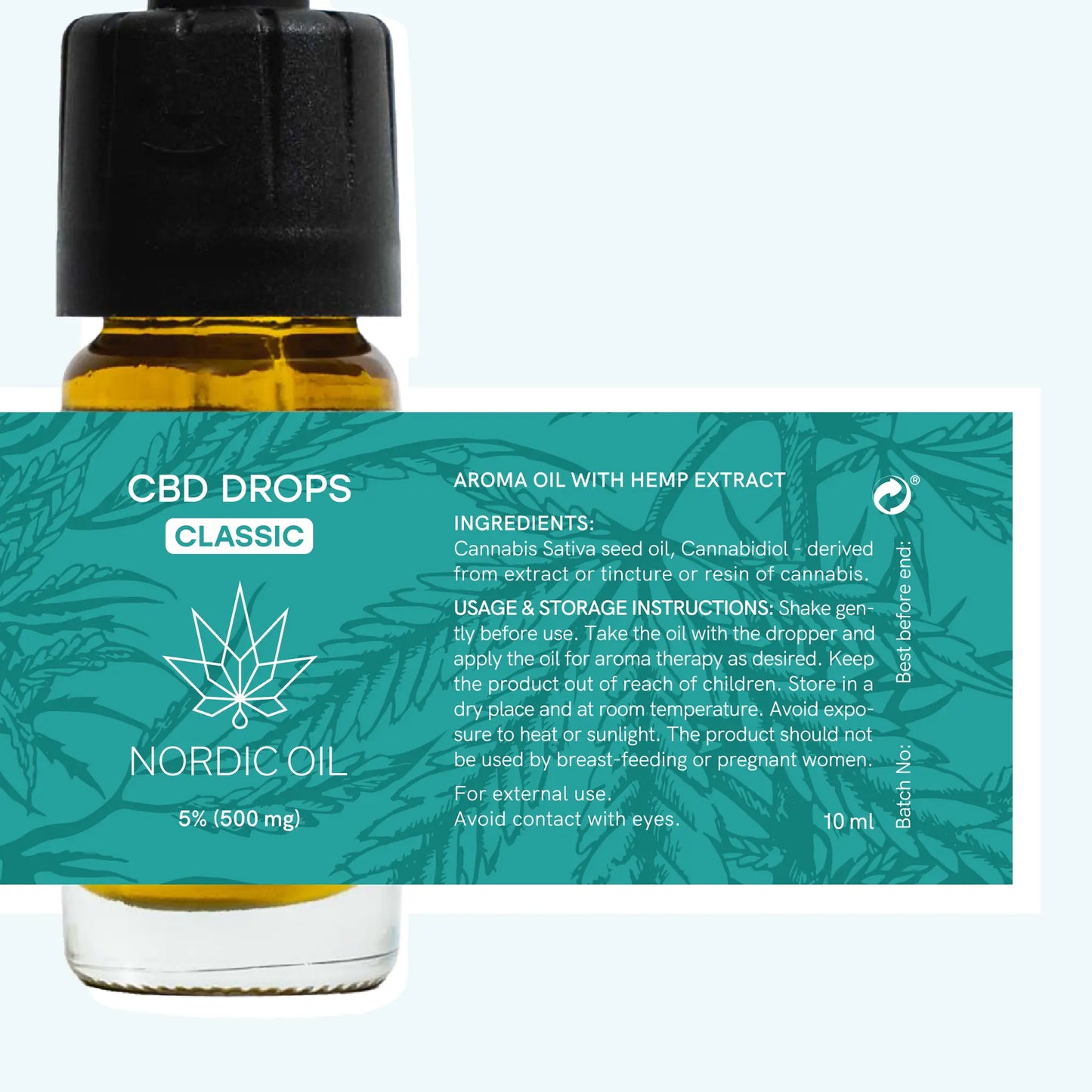 CBD Olie (5%) Classic
