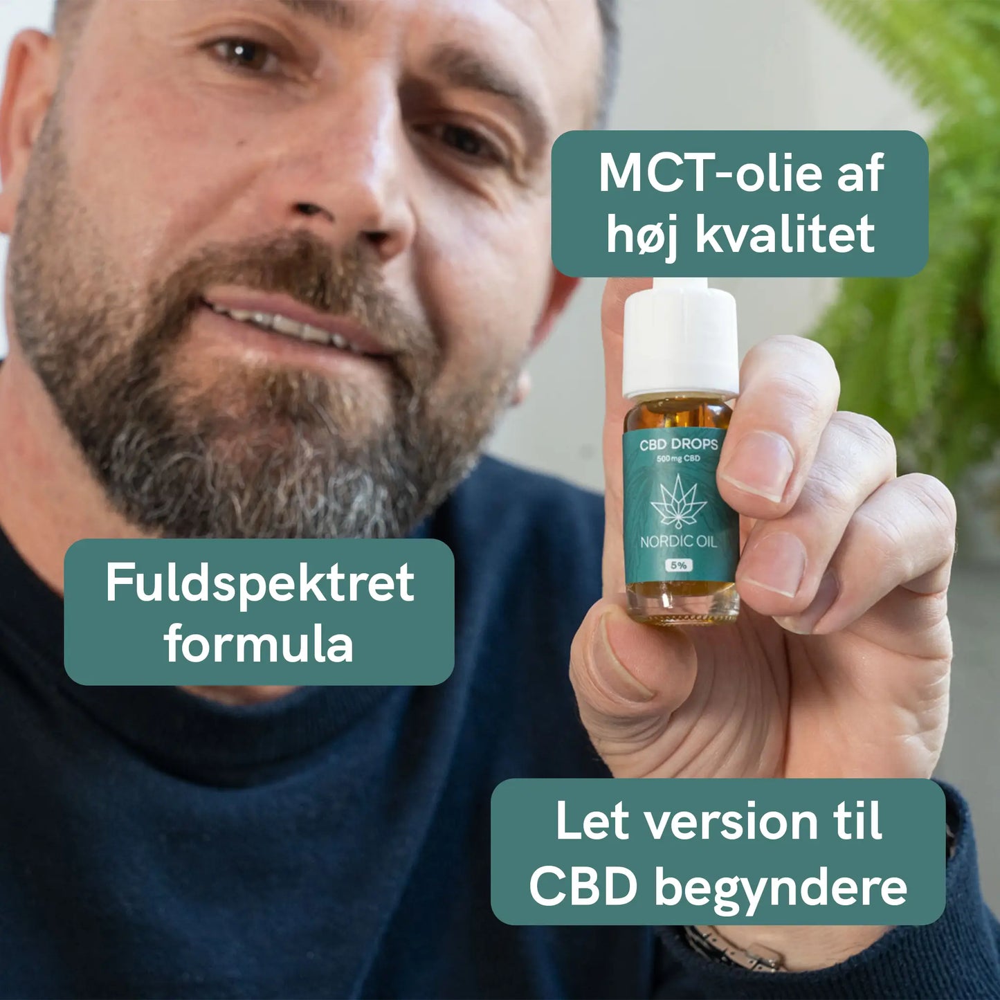 3FOR2: CBD Olie (5%) Plus