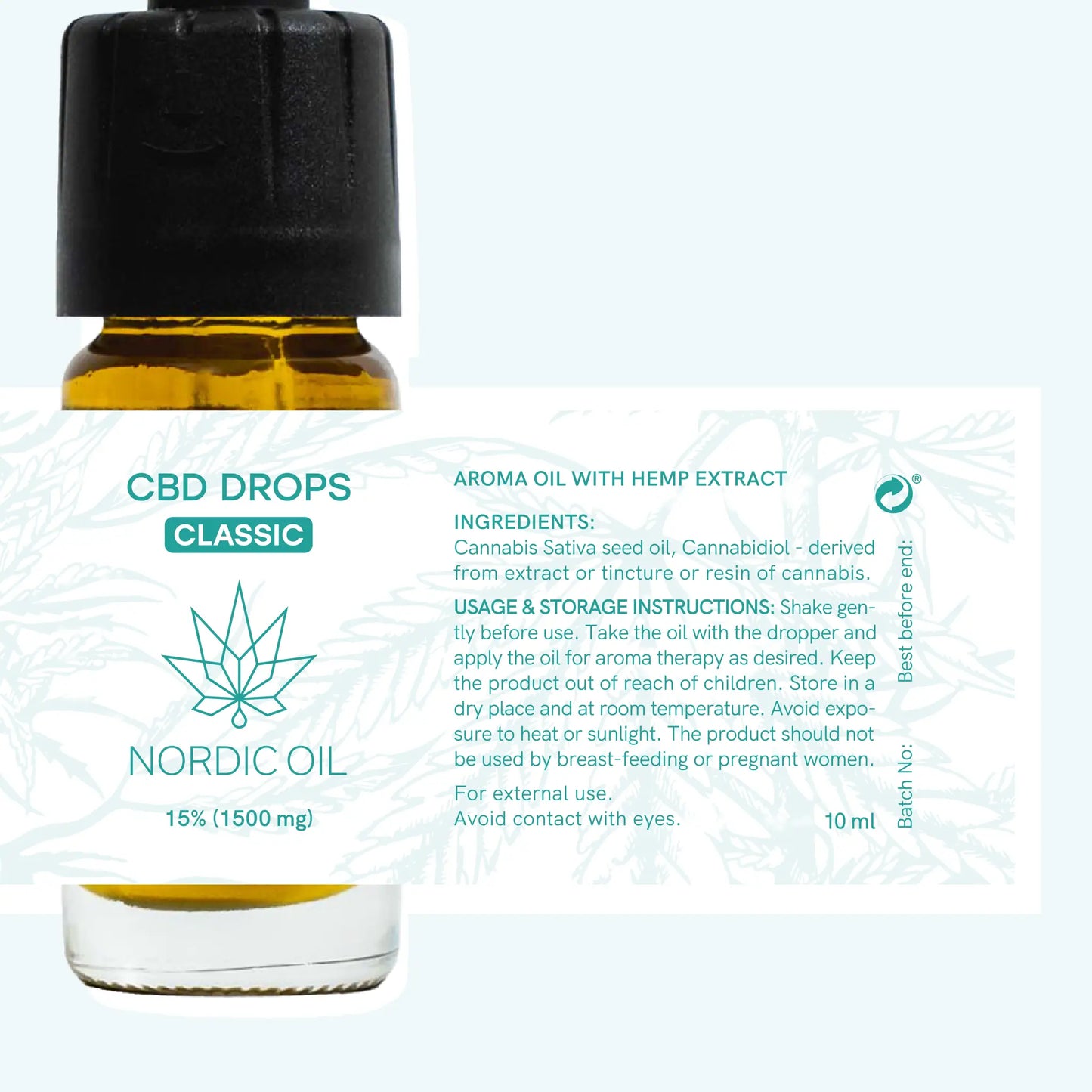 CBD Olie (15%) Classic