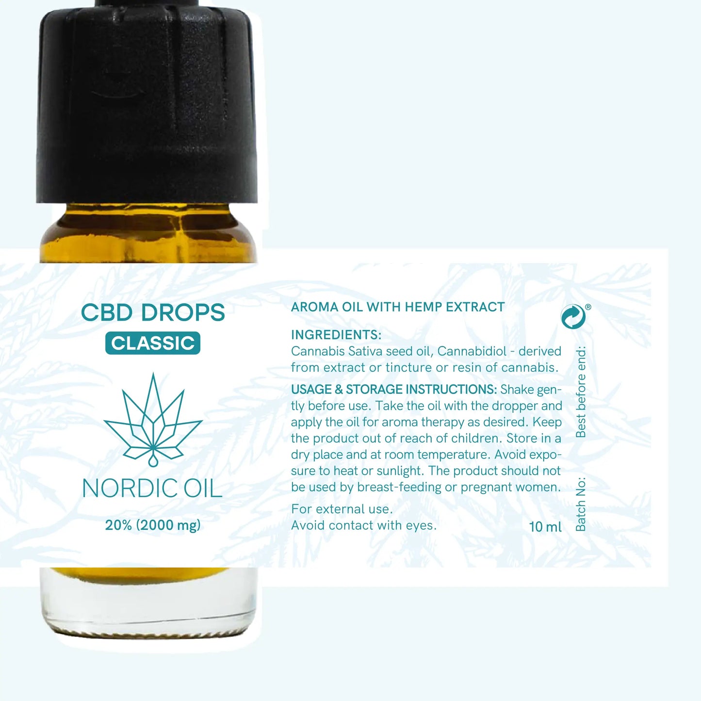 3FOR2: CBD Olie (20%) Classic