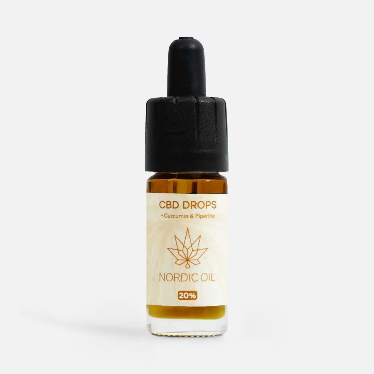 CBD Olie (20%) med Curcumin