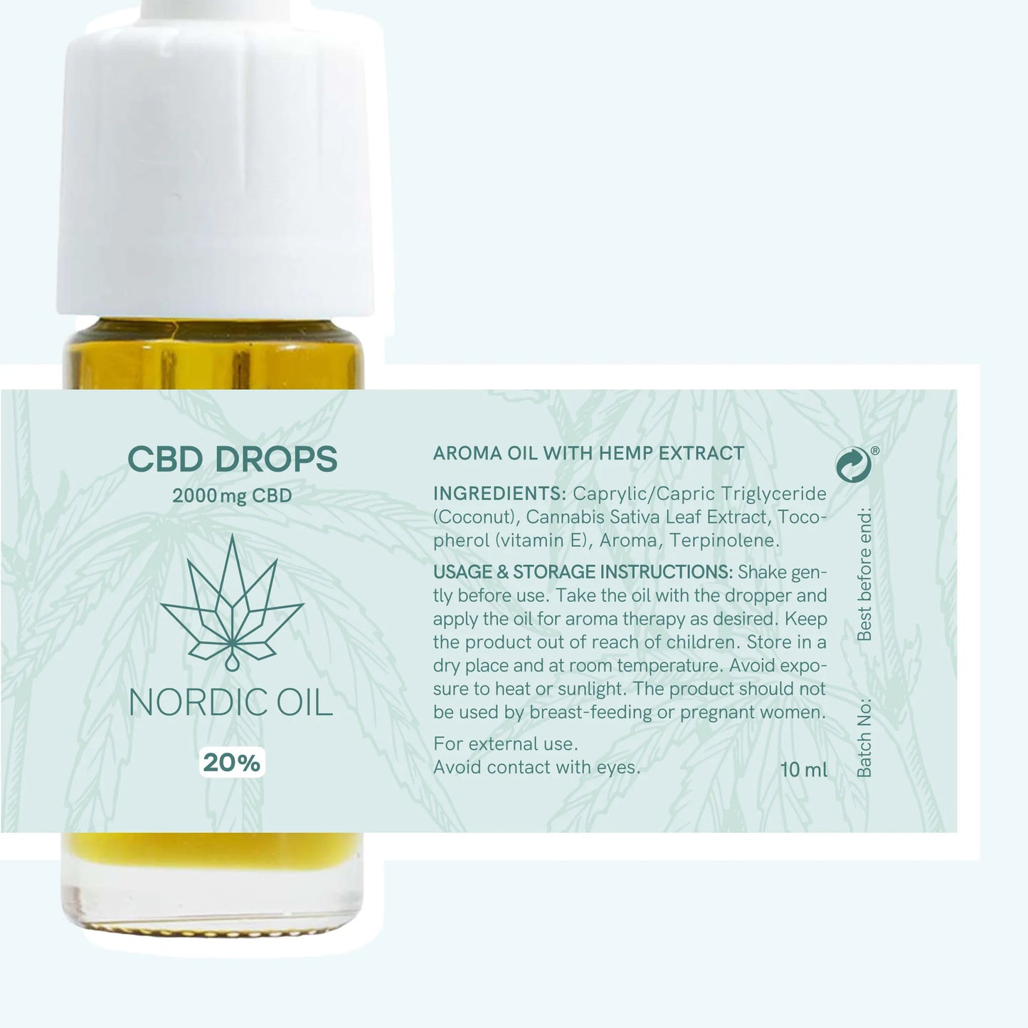 3FOR2: CBD Olie (20%) Plus