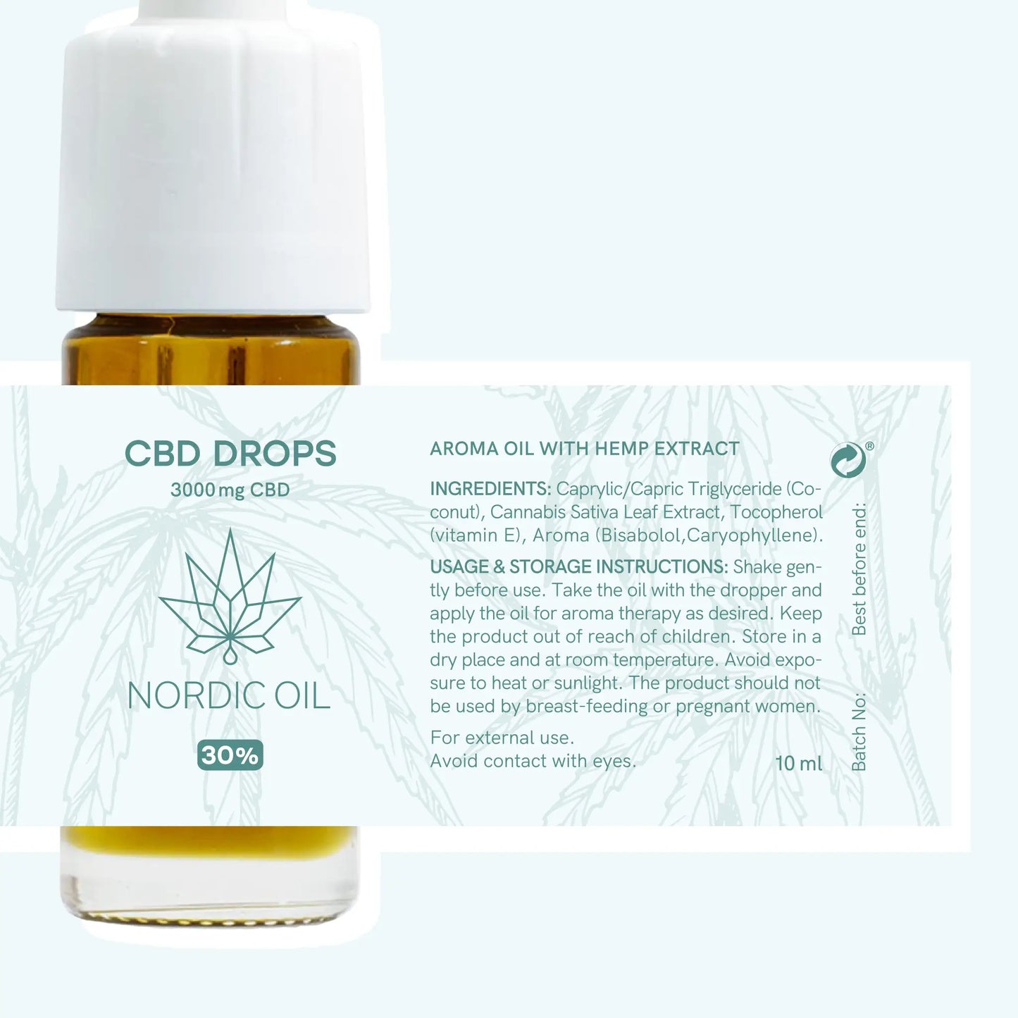 CBD Olie (30%) Plus