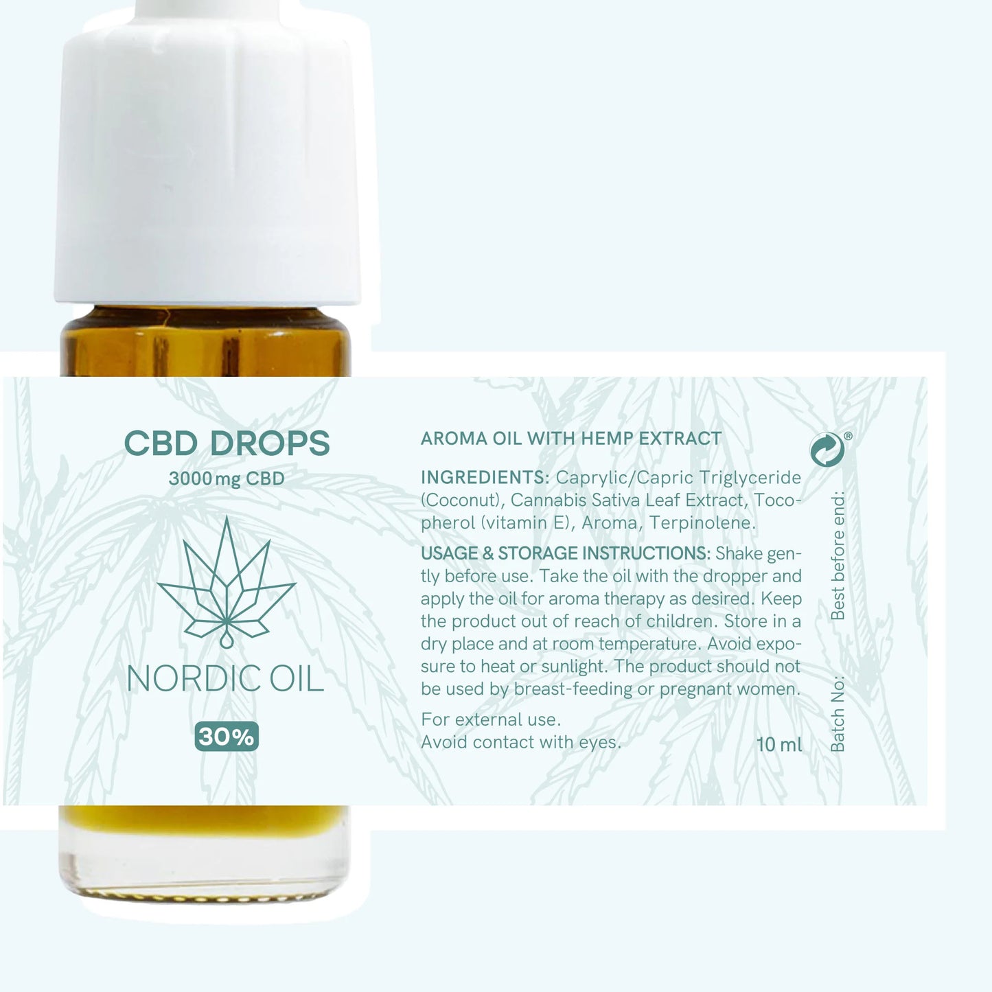 CBD Olie (30%) Plus