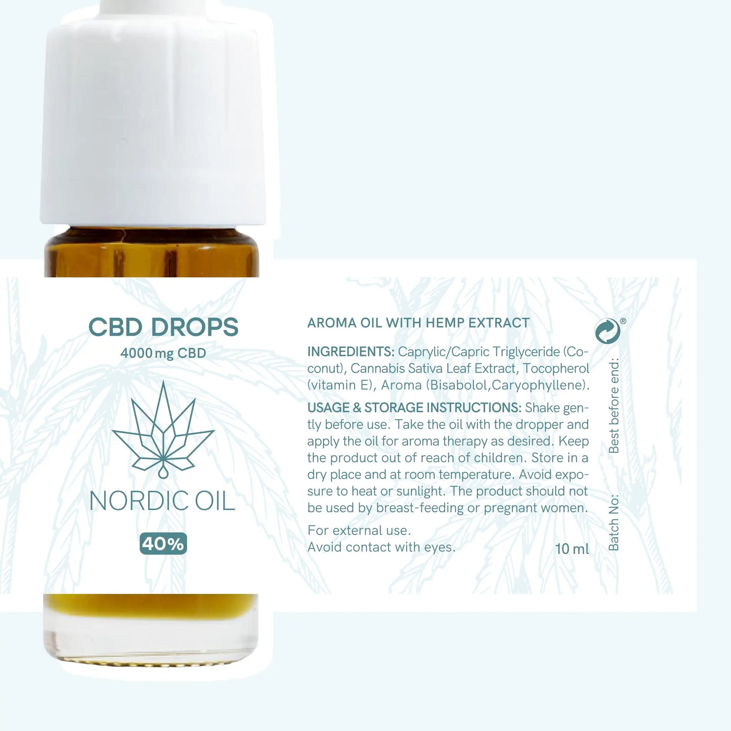 CBD Olie (40%) Plus