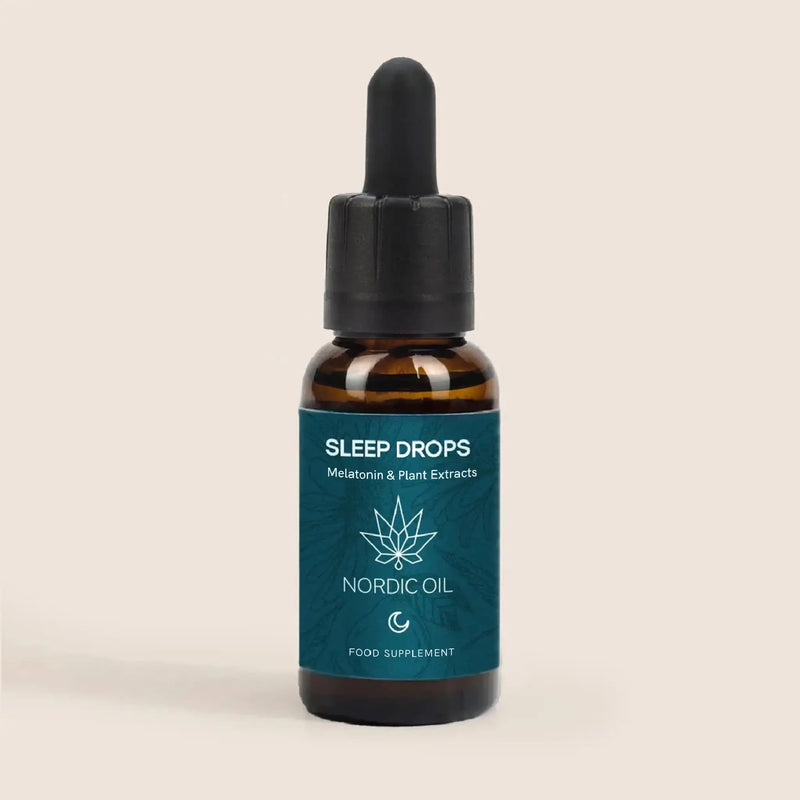 Nordic Oil Sleep Drops med melatonin og planteekstrakter