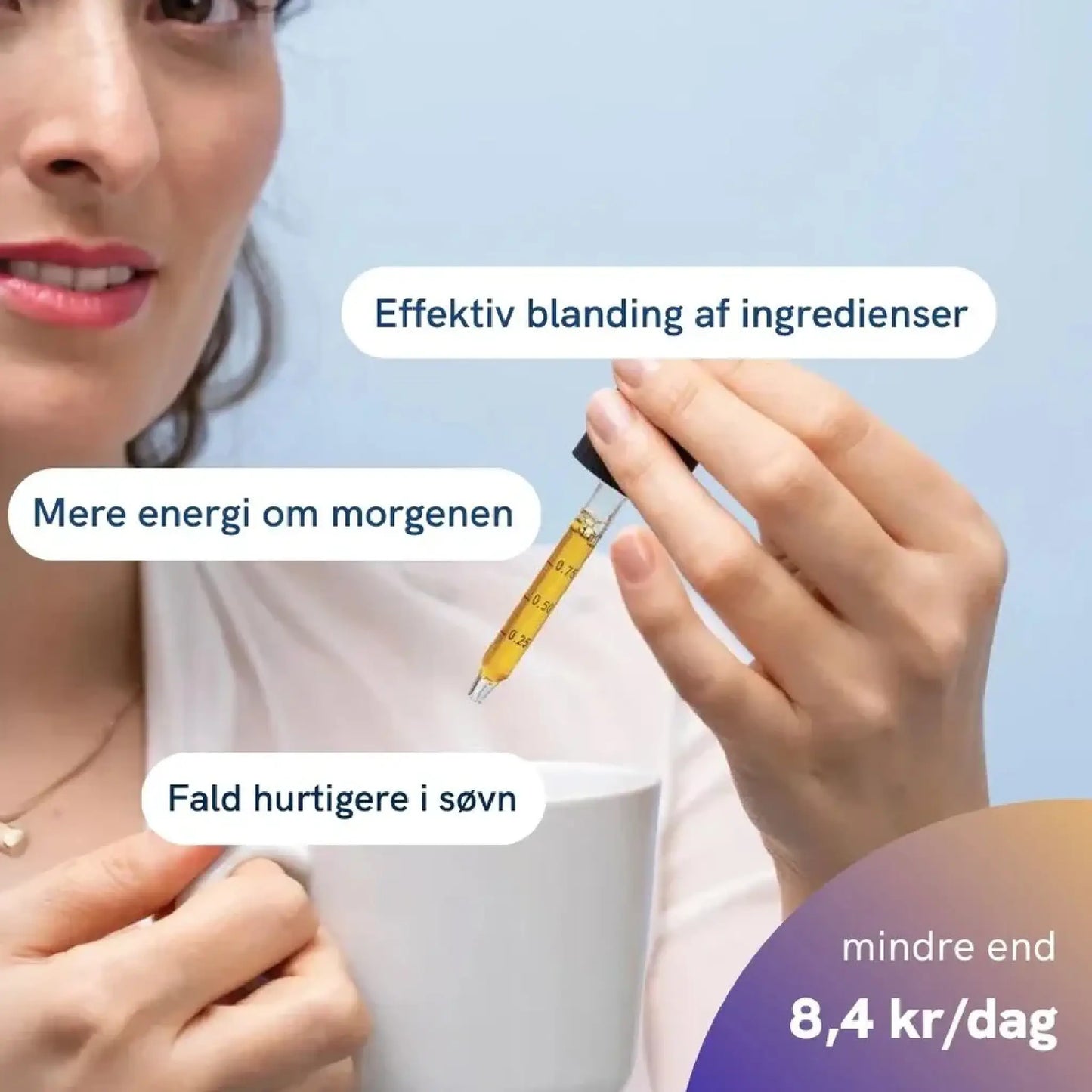 3FOR2: Søvn Dråber med Melatonin og planteekstrakter