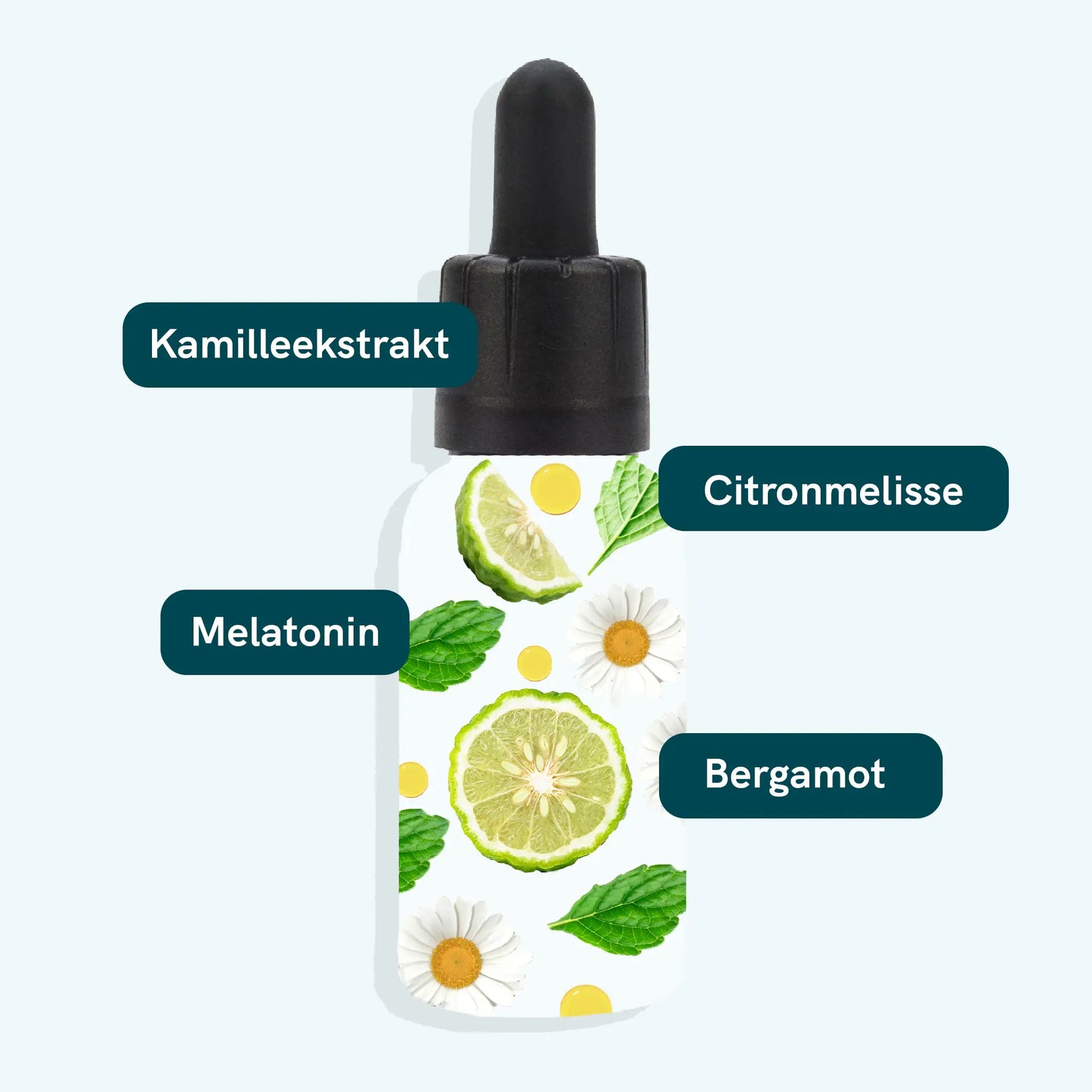 3FOR2: Søvn Dråber med Melatonin og planteekstrakter