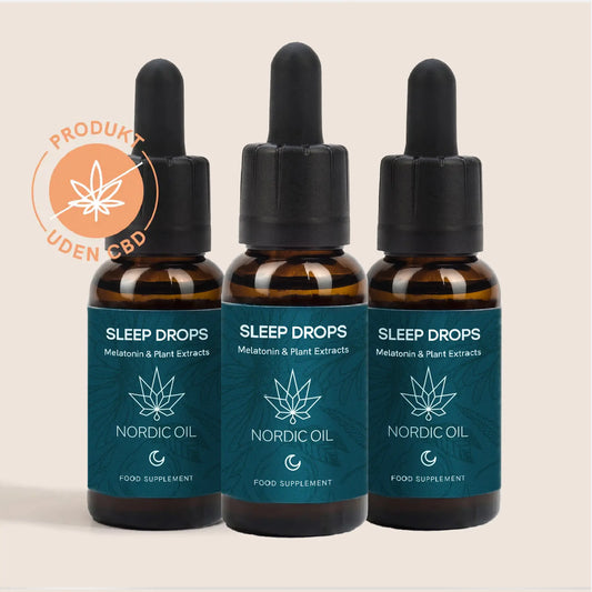 3FOR2: Søvn Dråber med Melatonin og planteekstrakter