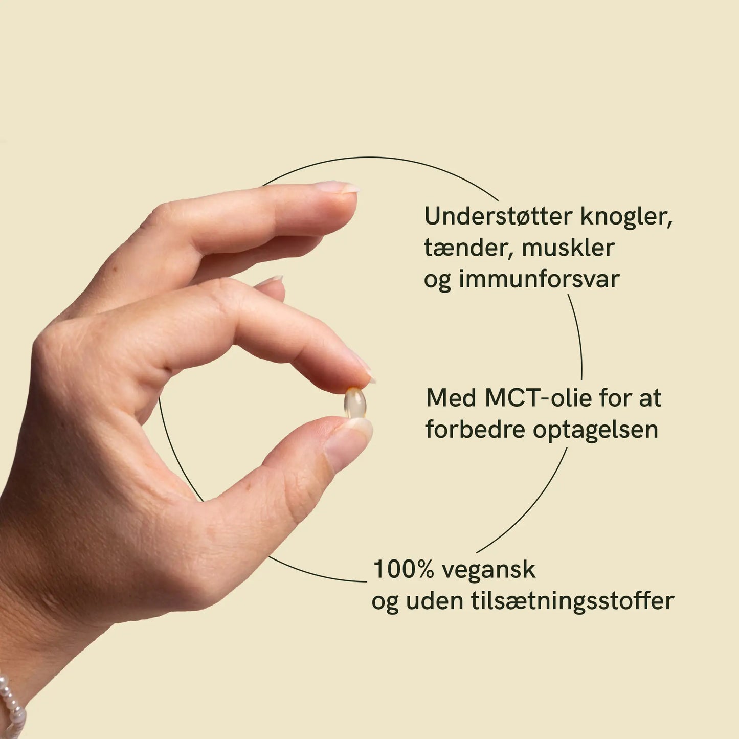 Softgel med beskrivelse