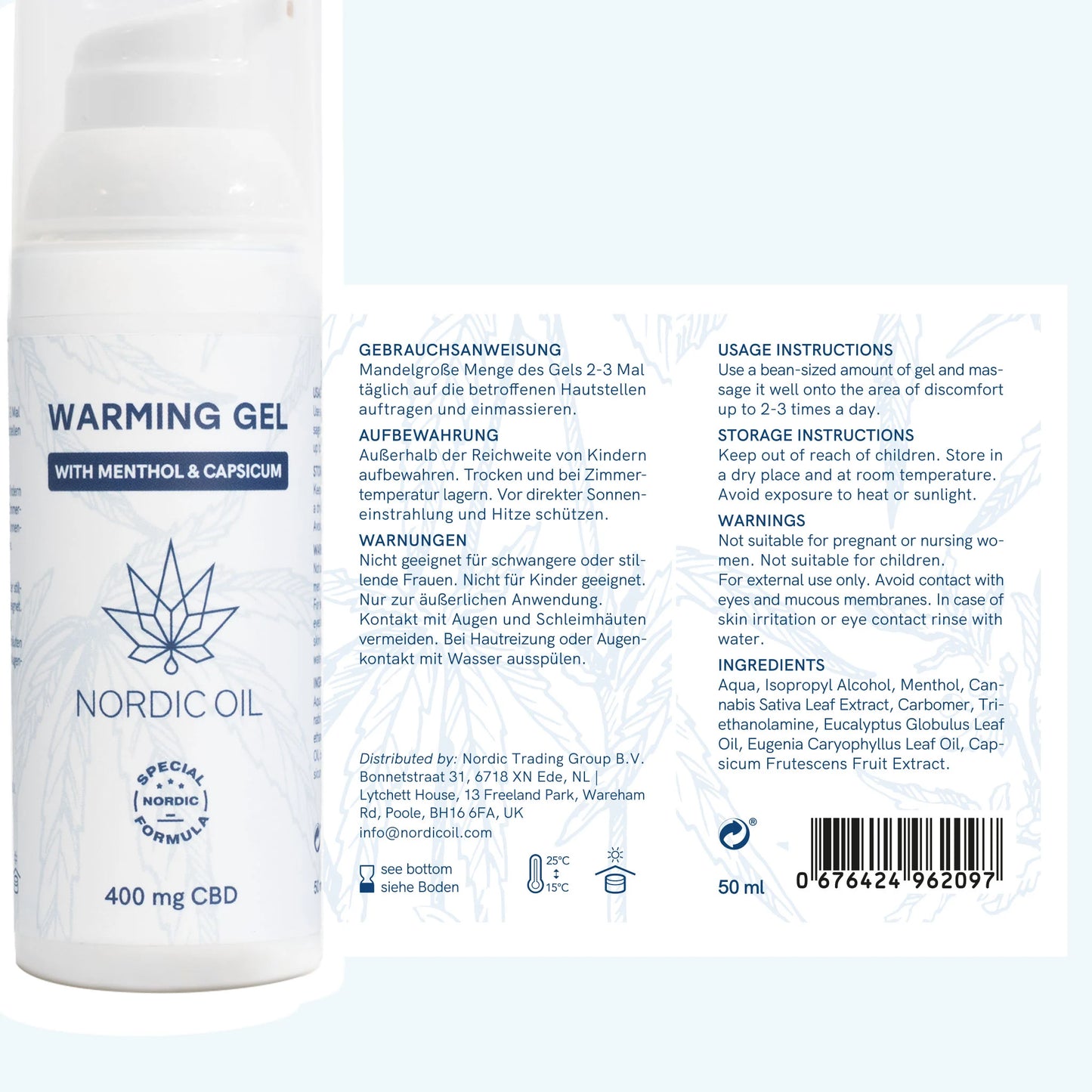 3-pak: CBD Varmebalsam