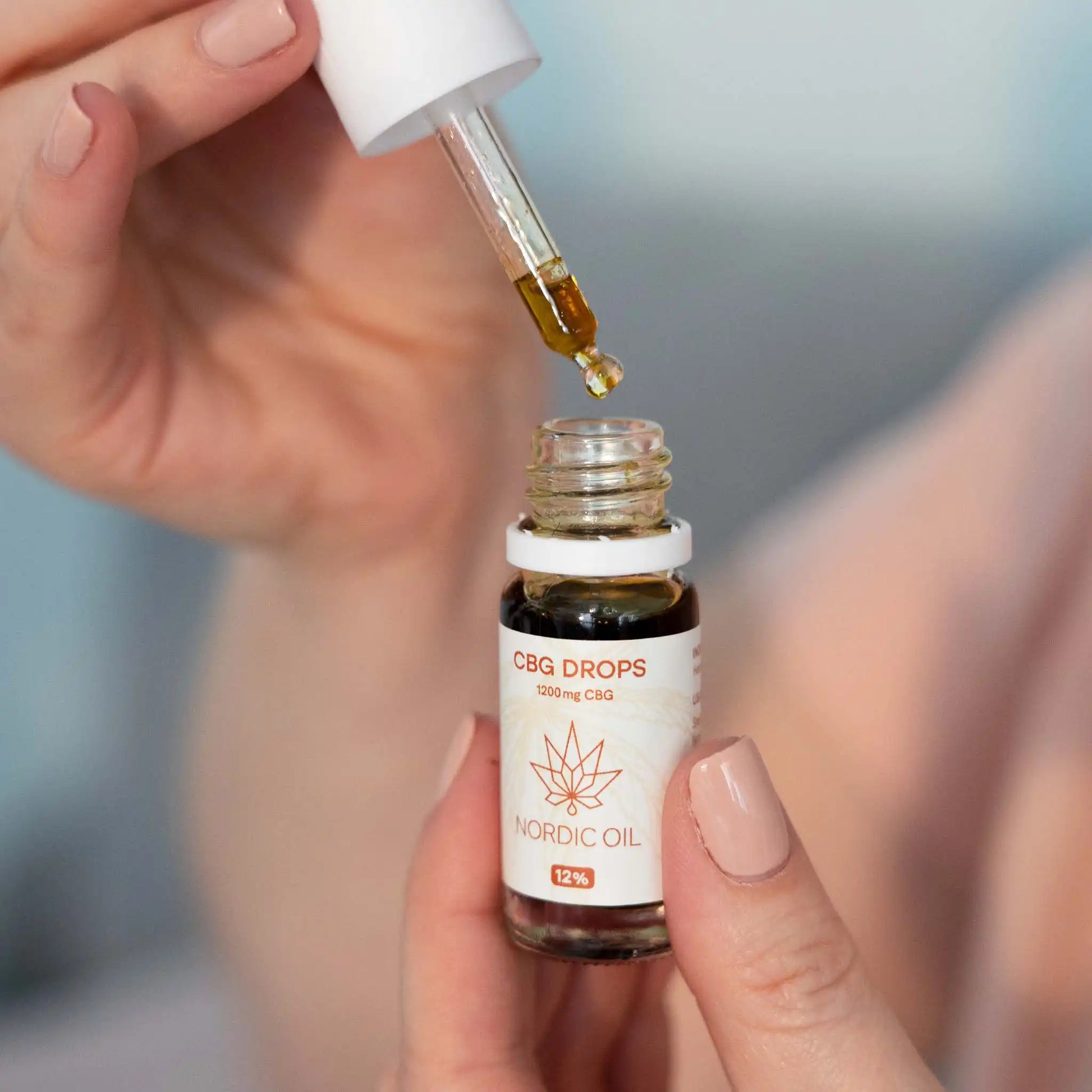 CBG Oil 12% fra Nordic Oil med pipette