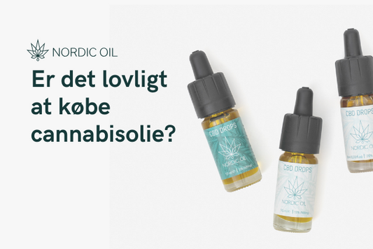 Er det lovligt at købe cannabisolie?