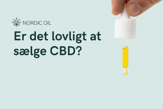 Er det lovligt at sælge CBD?