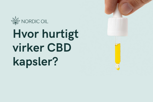 Hvor hurtigt virker CBD kapsler?