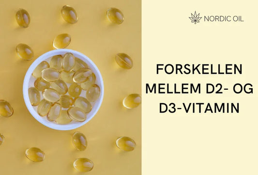 Forskellen mellem D2- og D3-vitamin