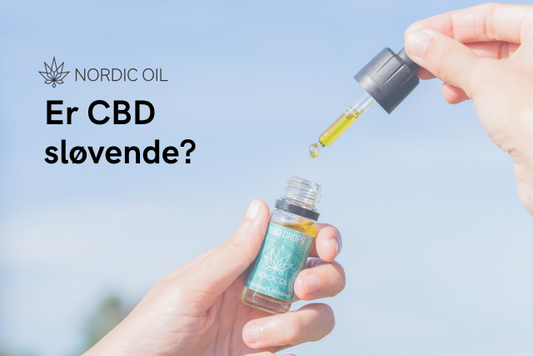 Er CBD sløvende?