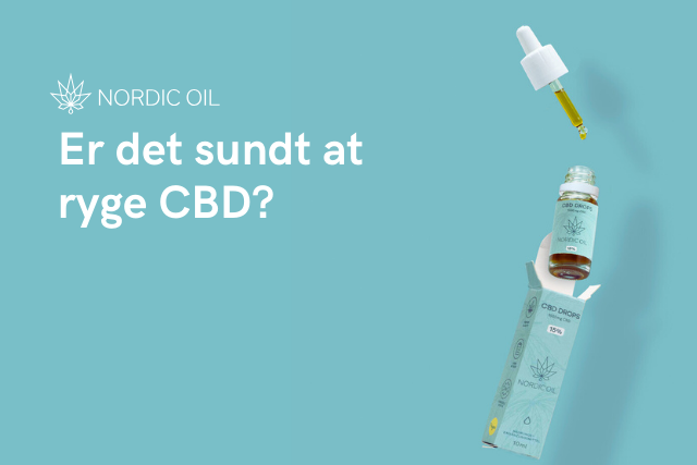 Er det sundt at ryge CBD?