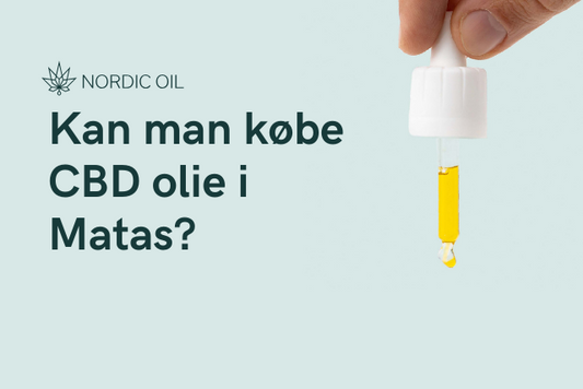 Kan man købe CBD olie i Matas?