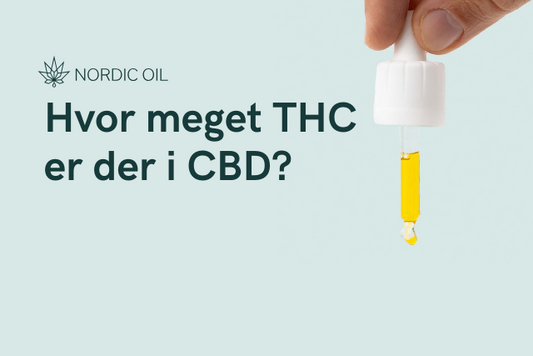 Hvor meget THC er der i CBD?