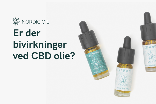 Er der bivirkninger ved CBD olie?