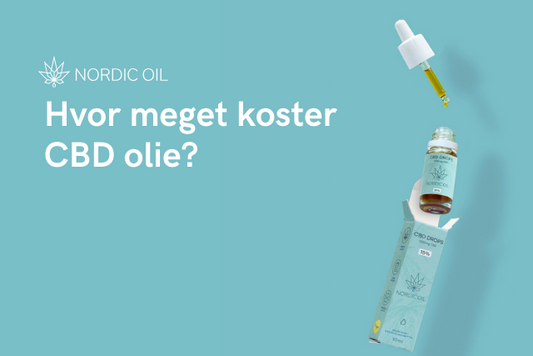 Hvor meget koster CBD olie?