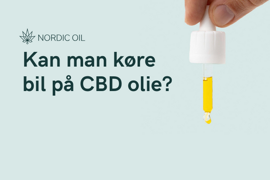 Kan man køre bil på CBD olie?