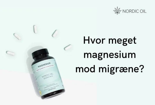 Hvor meget magnesium mod migræne?