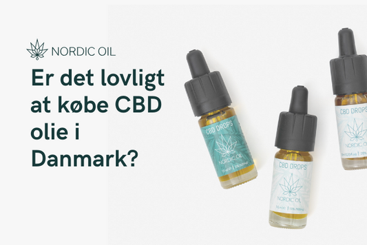 Er det lovligt at købe CBD olie i Danmark?