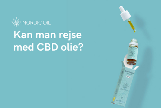 Kan man rejse med CBD olie?