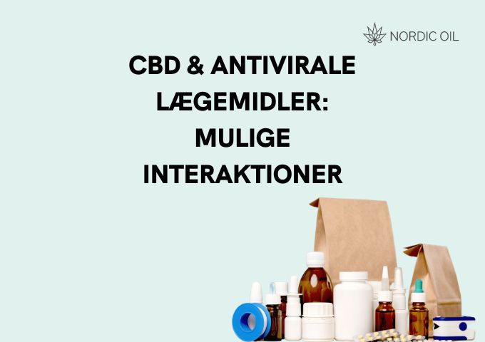 CBD og antivirale lægemidler mulige interaktioner