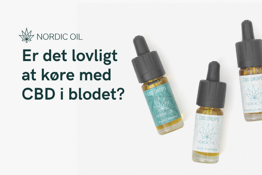 Er det lovligt at køre med CBD i blodet?