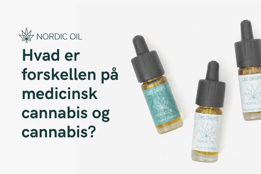 Hvad er forskellen på medicinsk cannabis og cannabis?