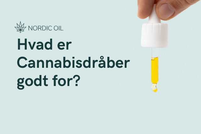 Nordicoil plakat med sort inskription